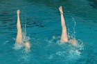 Artistic Swimming  Wheaton College Artistic Swimming vs the University of Incarnate World. - Photo By: KEITH NORDSTROM : Wheaton, Artistic Swimming